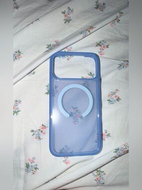 Otterbox iPhone 17 Pro Max Case
Symmetry Series in Blue Bliss (Clear / Blue)